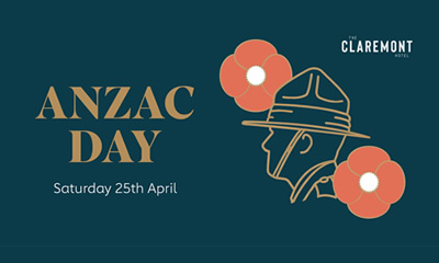 ANZAC Day at The Claremont
